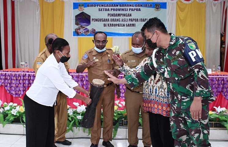 Pendampingan Pengusaha OAP di Kabupaten Sarmi
