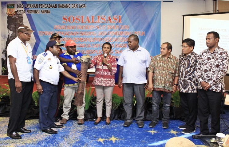 SOSIALISASI PERPRES NO 17 TAHUN 2019 DAN PERGUB NO 14 TAHUN 2019 di Kabupaten Mimika
